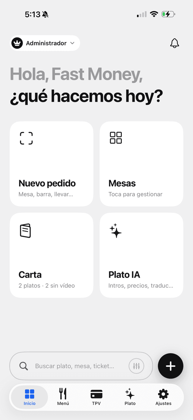 Tu día, de un vistazo